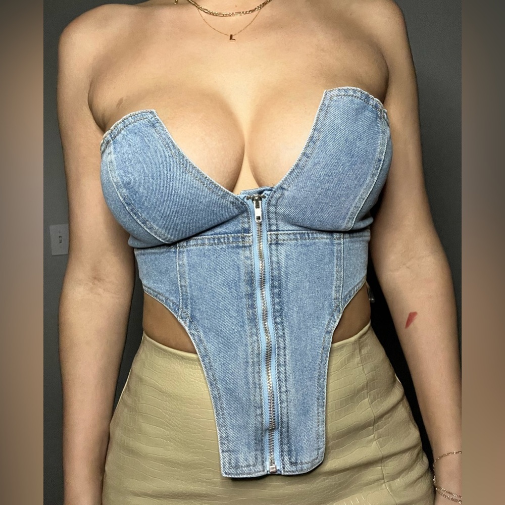 Denim Top